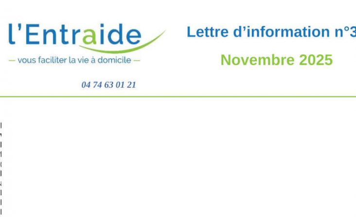 Lettre info n°33 – Novembre 2025