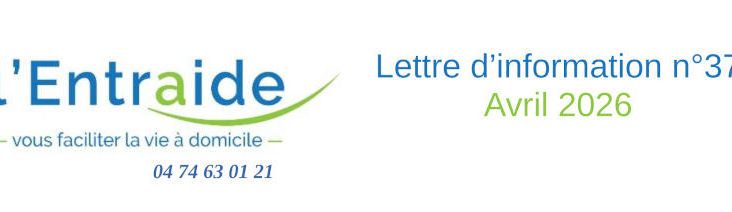 Lettre infos n° 37 – avril 2026